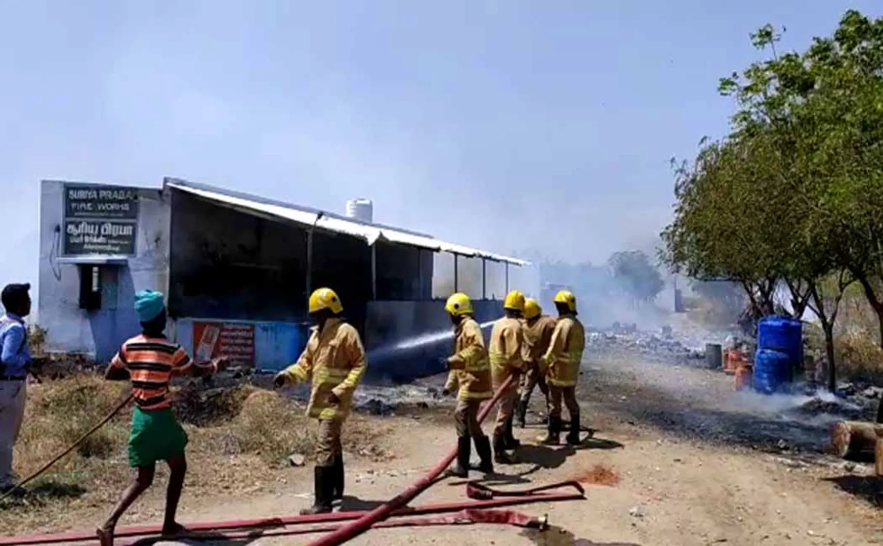 virudhunagar district crackers plant incident police investigation 